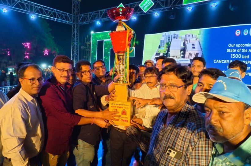 Newton Young Corner wins ‘Best of the Best’ title at Durgapur Press Club’s Shyama Samman 2025