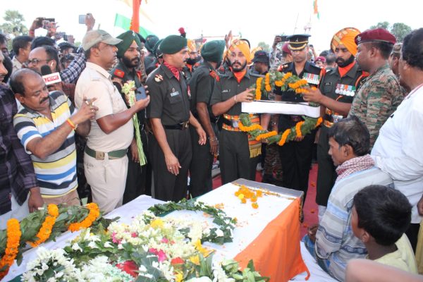Martyr Sujay Ghosh’s Mortal Remains Reach Panagarh, Laid to Rest with Full Military Honors